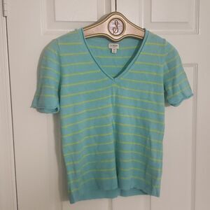 JCREW XS Womens Top V neck